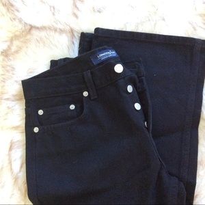 LONDON JEANS BLACK  SIZE4 100%COTTON